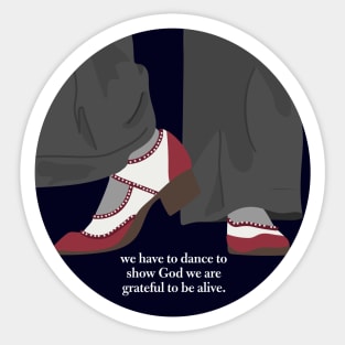 We Have to Dance Jojo Rabbit Quote Sticker